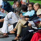 Seeanlage ein riesiges Lesezimmer