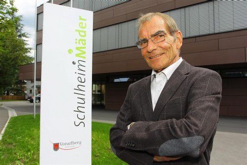 Das war einmal: Walter Gross ging als Geschäftsführer des Schulheims Mäder in Pension. Foto: VN/Hofmeister