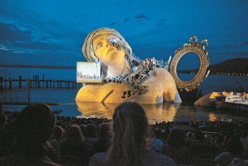 Die Bregenzer Festspiele beginnen heuer am 18. Juli, „André Chénier“ hat am 19. Juli Premiere. Foto: VN/Hartinger