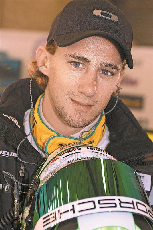 Im Regen von Spa sehr schnell: Marco Holzer. Foto: porsche