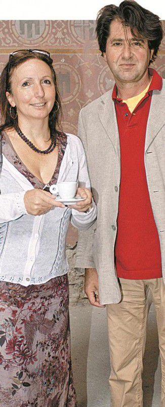 Künstler im Gespräch: Christine Lingg und Harald Gfader.
Fotos: FRANC