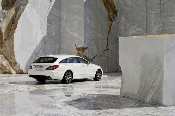 Mercedes erweitert sein Angebot um den CLS Shooting Brake, der ab Oktober auf den Markt kommt. Foto: Werk