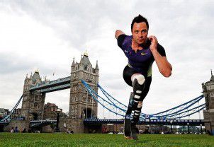 Oscar Pistorius steht im Team für London
