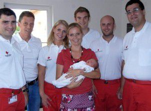 Die kleine Lorena kam im Rettungsauto zur Welt