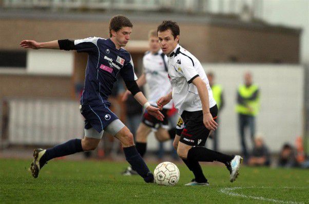 Sie alle schnüren die Fußballschuhe kommende Saison im Bregenzerwald: v.l. Ribeiro, Samir Garci, Tomasz Pekala, Philipp Hagspiel, Aleksandar Umjenovic und Grisley Muniz.