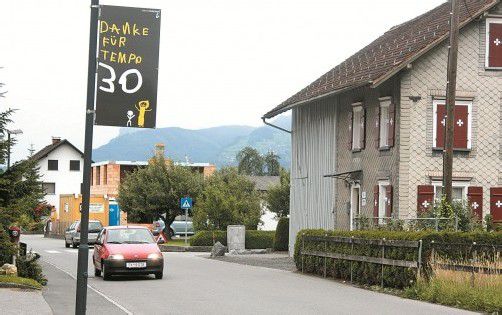 Verkehrskonzept: Im Juni 2011 sind die ersten Maßnahmen in Kraft getreten – unter anderem die Ausweitung der Tempo-30-Zone. Foto: DOH