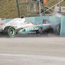 Schumacher wieder mit Schrott