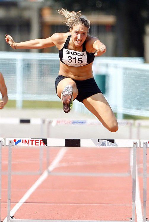 Zeigte sich bei den Titelkämpfen in Amstetten in Top-Form: Raffaela Dorfer vom ULC Dornbirn. Foto: gepa