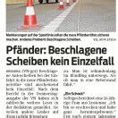 Beschlagene Scheiben im ­Pfändertunnel