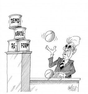 Ball beim Bundespräsidenten!