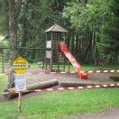 Spielplatz muss gesperrt werden