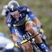 Contador bis auf eine Sekunde am Roten Trikot