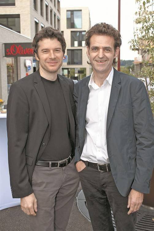 Architektenduo: Dieter Klammer (l.) und Martin Hackl.