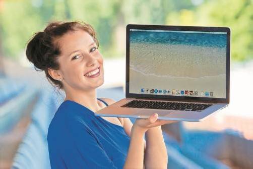 Das Premium-Notebook von Apple überzeugt vor allem mit dem unglaublichen Retina-Display. VN/Steurer