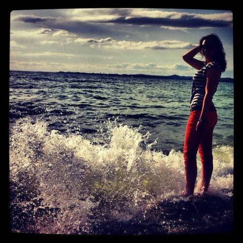 Den Sommer am Bodensee genießt die 19-jährige Katja Fröis aus Hörbranz. Das Foto wurde mit Instagram aufgenommen. Foto: Privat