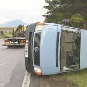 Pkw-Überschlag auf Autobahn