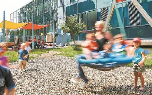 Die KIMI am Standort Millenium Park in Lustenau bietet 45 Kindern einen Betreuungsplatz. Foto: Prisma