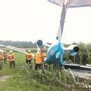 Altenrhein: Privatjet rast über Piste hinaus und landet im Feld