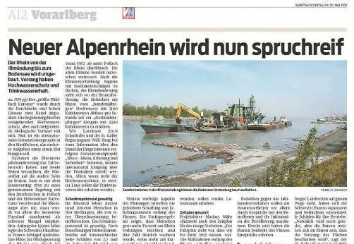 Die VN berichteten am 19./20. Mai 2012