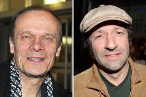 Edgar Selge (l.) verletzte seinen Filmkollegen Max Schmidt – der konnte das Krankenhaus aber bereits verlassen. dapd; Reuters; welt-online