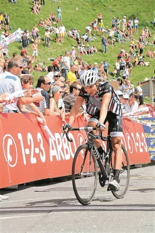 Florian Gaugl vom Team Vorarlberg musste sich bei der Burgenland-Rundfahrt erst im Sprint geschlagen geben und wurde Zweiter. Foto: akp