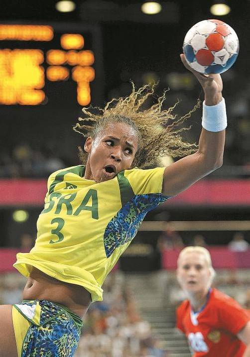 Gegen Norwegen verloren: Alexandra Nascimento. Foto: ap