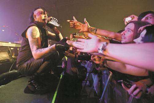 Großes Highlight im 19. Poolbar-Jahr: Marilyn Manson. Foto: VN/Steurer