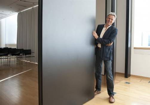 Harald Steurer: „Unsere Trennwände machen Grundrisse veränderbar.“ Fotos: Marlene Matt (3), Beate Rhomberg