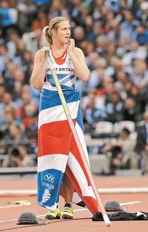 Hochzeitsantrag rettete die Spiele: Holly Bleasdale. Foto: ap