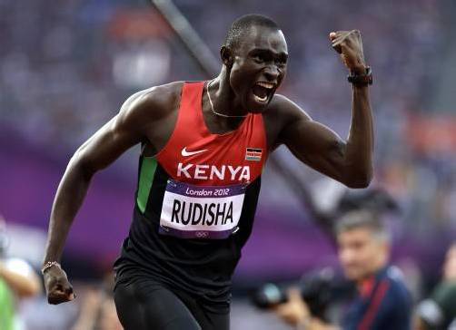 In Weltrekordzeit zu Gold gelaufen: David Rudisha. Foto: ap