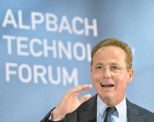 Industriellen-Präsident Georg Kapsch bei den Wirtschaftsgesprächen beim Forum Alpbach. Foto: APA