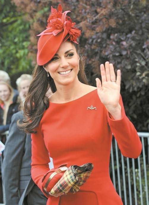 Kate hat gut lachen. Mit ihrem Modegeschmack begeistert sie nicht nur das englische Volk. Fotos: getty Images