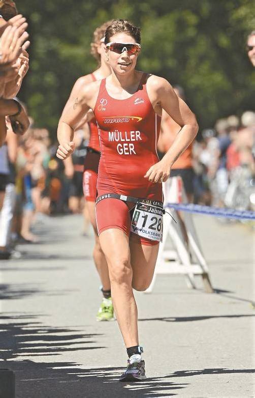 Kathrin Müller setzte sich im Zielsprint durch.