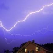 Über 7000 Blitze in einer Nacht Donnerwetter über Vorarlberg /A4