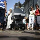 Roboter „Obelix“ als künftiger Stadtführer