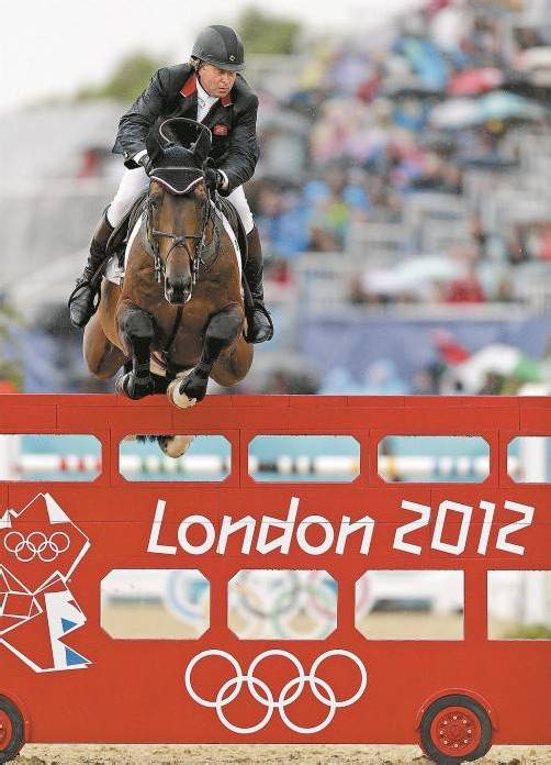 Nick Skelton: Sein Team hatte gute Nerven im Stechen. Foto: ap