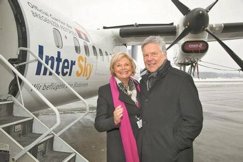 Renate Moser und Hans Rudolf Wöhrl setzen ein Zeichen. Foto: Vn