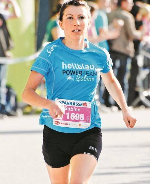 Sabine Reiner geht bei zwei Groß­events an den Start. Foto: verein