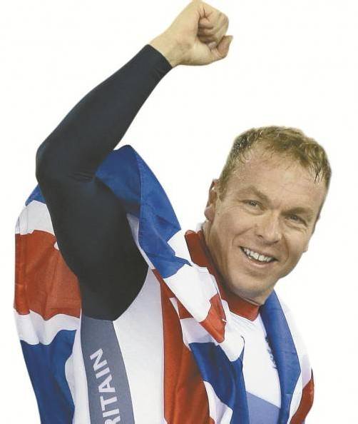 Sechsfacher Gold­medaillengewinner Chris Hoy.
