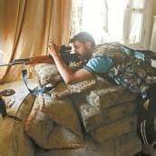 Häuserkampf in syrischen Großstädten