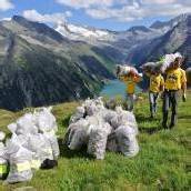 Aktion „Saubere Alpen“ am Piz Buin angelangt