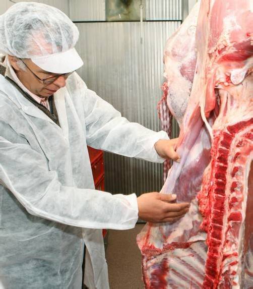Stimmt die Fleischqualität? Ist das servierte Essen in Ordnung? Lebensmittelkontrolleure ziehen pro Jahr über 1500 Proben im Land. Foto: VN