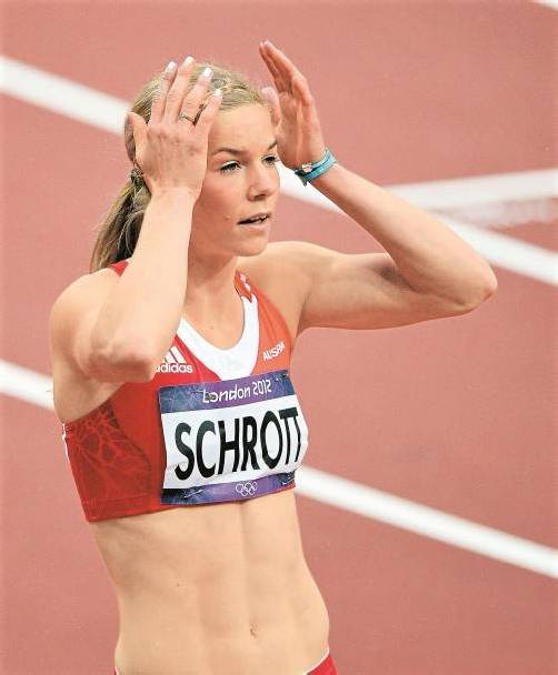 War vom Finaleinzug überrascht: Beate Schrott. Foto: ap