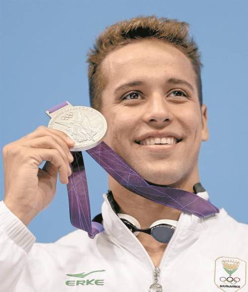 Wird Tanzpartner beim Schulball: Chad Le Clos. Foto: ap