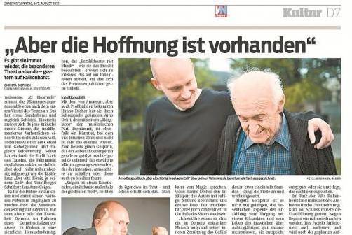 Zur VN-Berichterstattung vom 4. 8. 2012