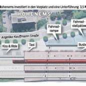 Bahnhofspläne werden auch kritisch gesehen
