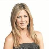 Aniston bekam Besuch am Set