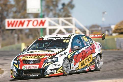 Christian Klien absolvierte viele Testkilometer in Winton als Vorbereitung für das „Sandown 500“. Foto: wr