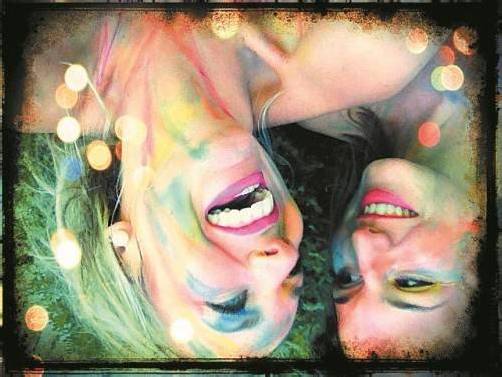 Das Siegerbild von Isabella Buchner (r.) aus Hohenems. Privat