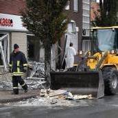 Räuber sprengen statt Bankomat ganze Bank